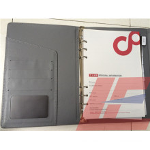 Cubierta de cuero de la PU Cuaderno de encargo del cuaderno y agenda modificada para requisitos particulares / Diario personalizado Fabricante